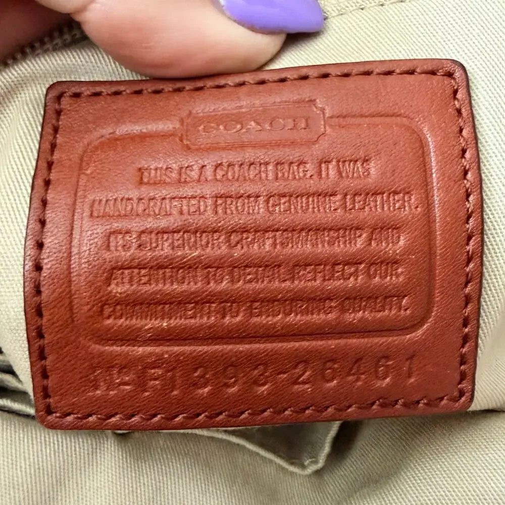 COACH Legacy Leather Tote Bag in Brown